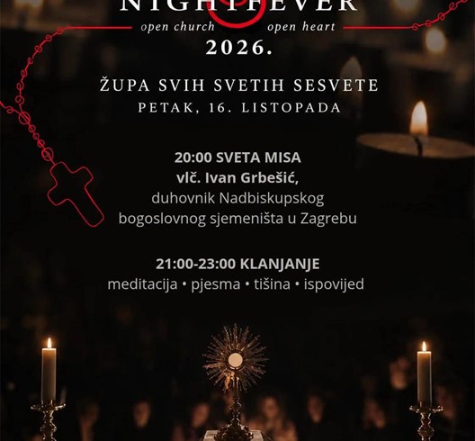 Nightfever u Župi Svih svetih u Sesvetama